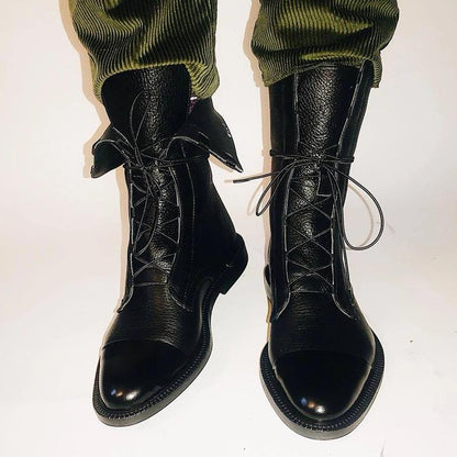 Lucienne Lace-Up Ankle Boots