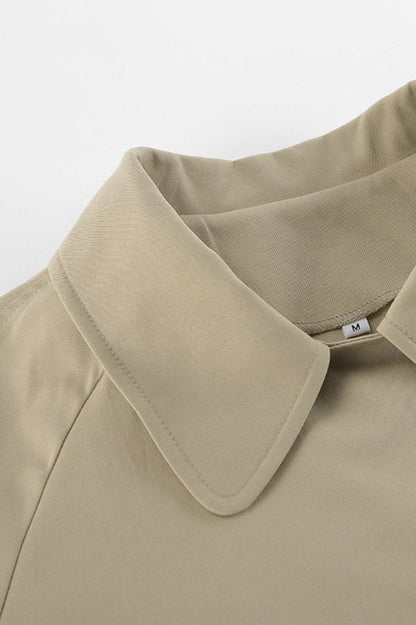 Cressida Belted Wrap Trench Coat