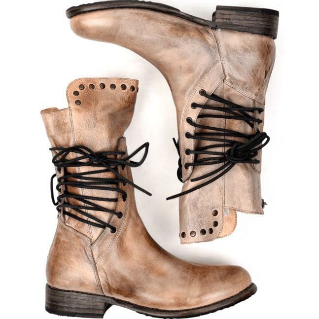 Briar Studded Lace-Up Winter Boots