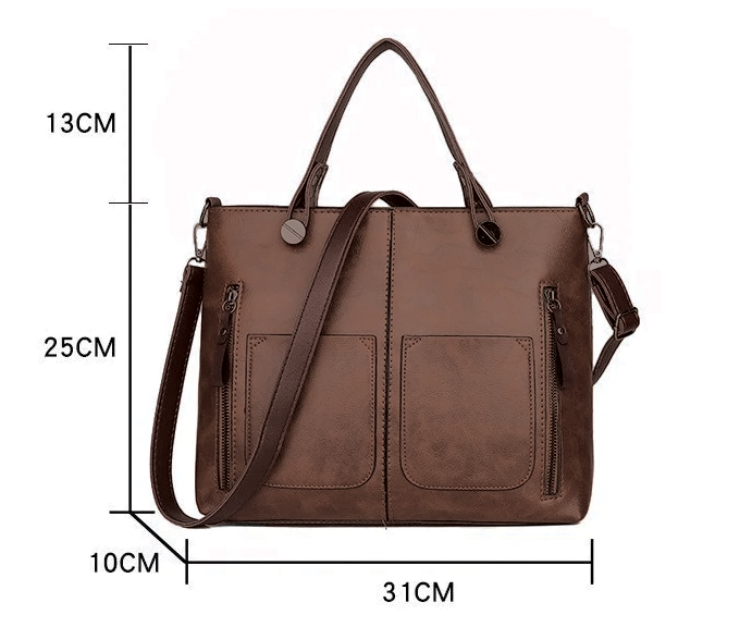 Seraphine Structured Vegan Leather Tote