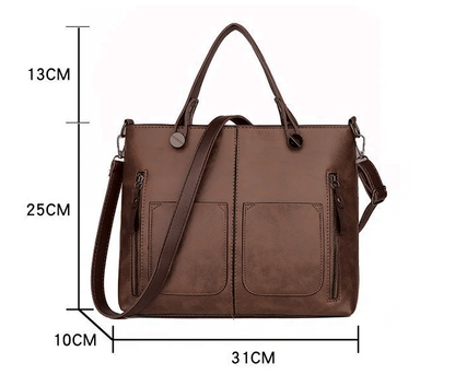 Seraphine Structured Vegan Leather Tote