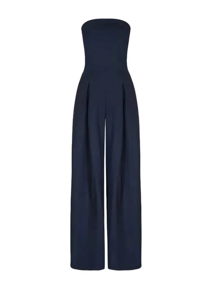 Isla Strapless Wide-Leg Jumpsuit
