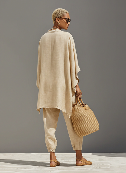 Isla Textured Asymmetric Matching Set