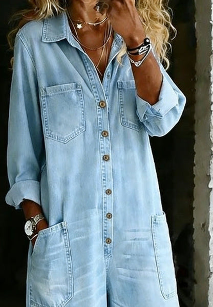 Valencia Casual Cotton Jumpsuit