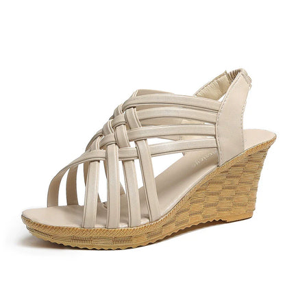 Bianca Platform Wedge Sandals