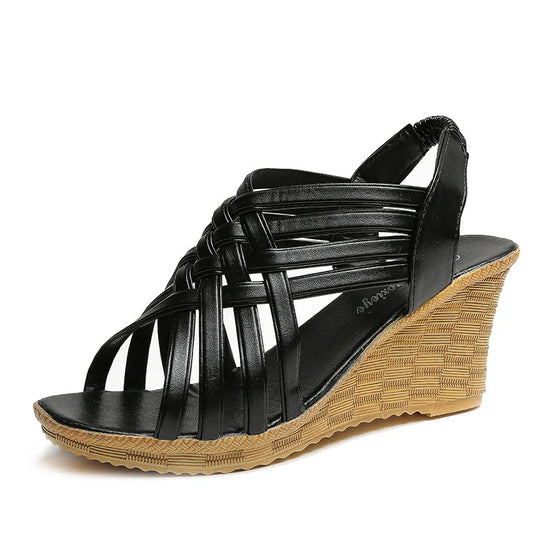 Bianca Platform Wedge Sandals