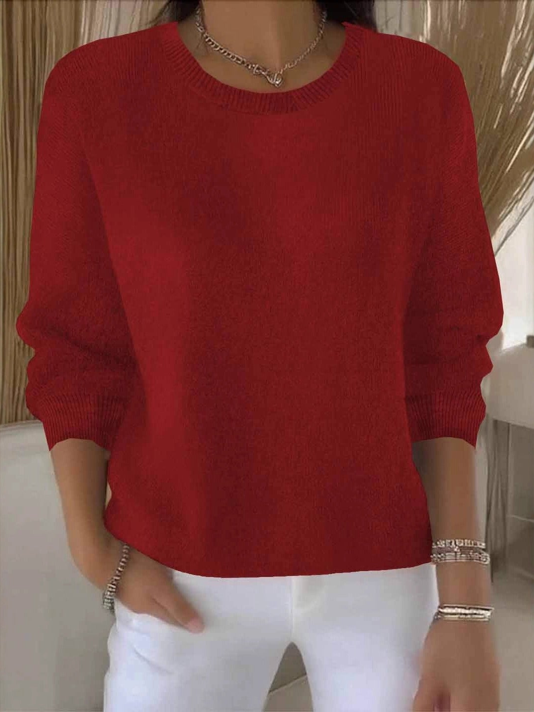 Perrine Relaxed Knit Sweater