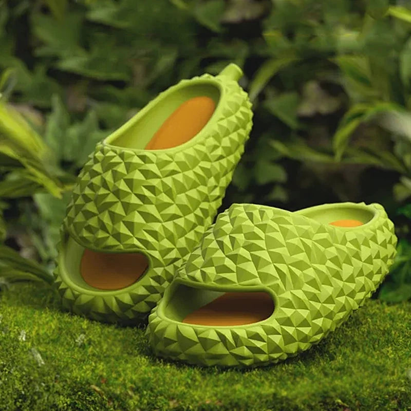 Warrior Fashion Durian Slippers For Women Eva Platform Soft Comfort House Slippers Woman Trendy Street Beach Sandals Summer 2023 - Jack Hafford