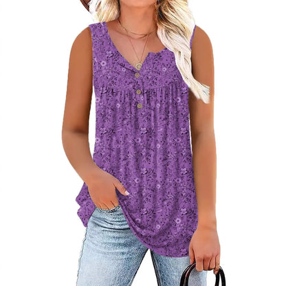Camille Floral Casual Blouse