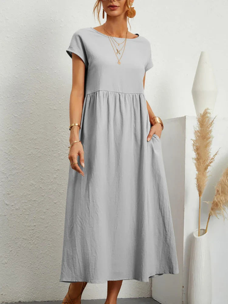 Nora Relaxed Pocket Maxi Dress