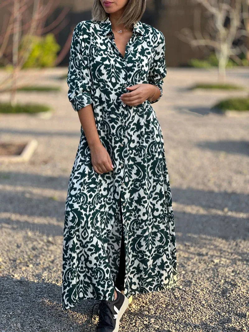Dahlia Boho Relaxed Maxi Dress
