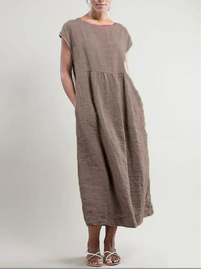 Nora Relaxed Pocket Maxi Dress