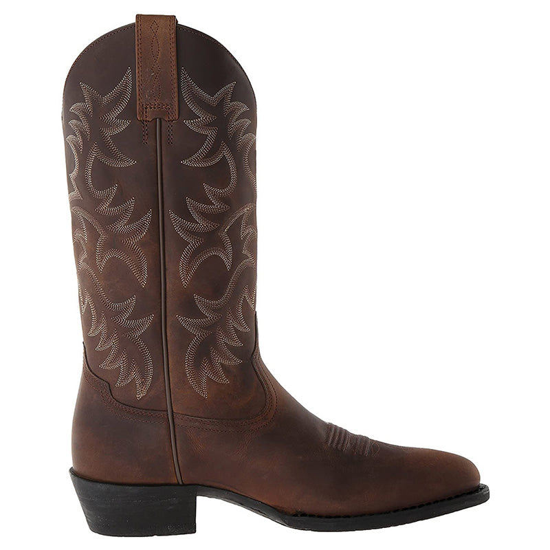 Astra Embroidered Western Cowboy Boots