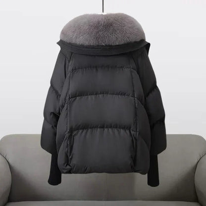 Mirelle Faux Fur Collar Puffer Jacket