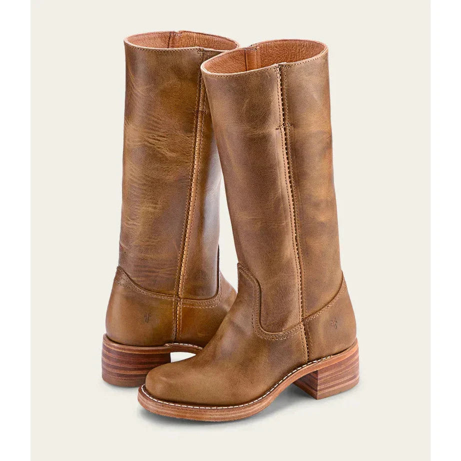 Ottilia Square Toe Knee-High Riding Boots