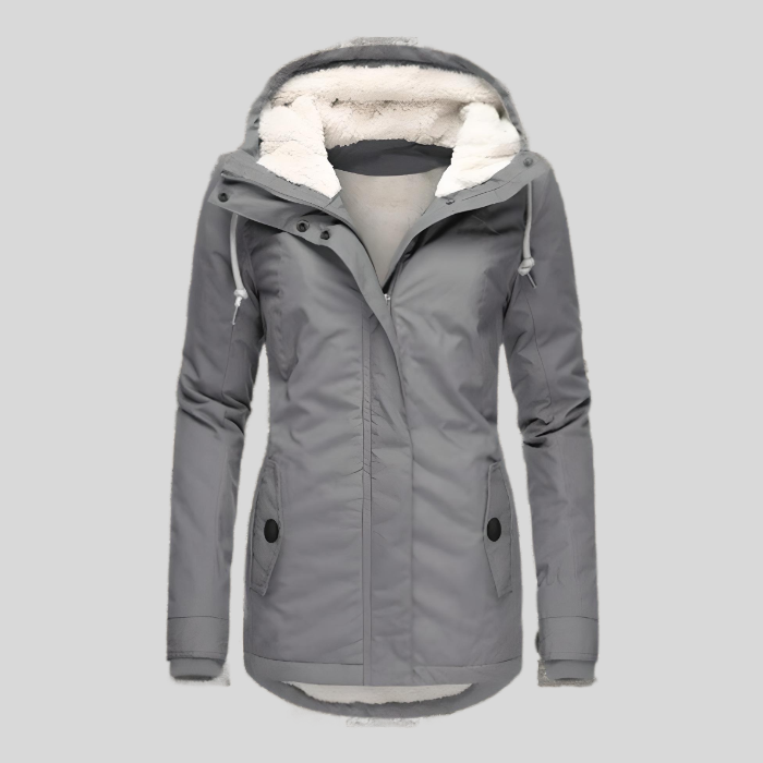 Adelina Waterproof Hooded Rain Jacket