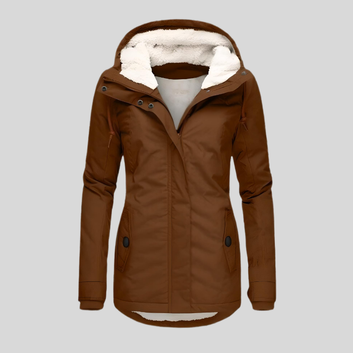 Adelina Waterproof Hooded Rain Jacket
