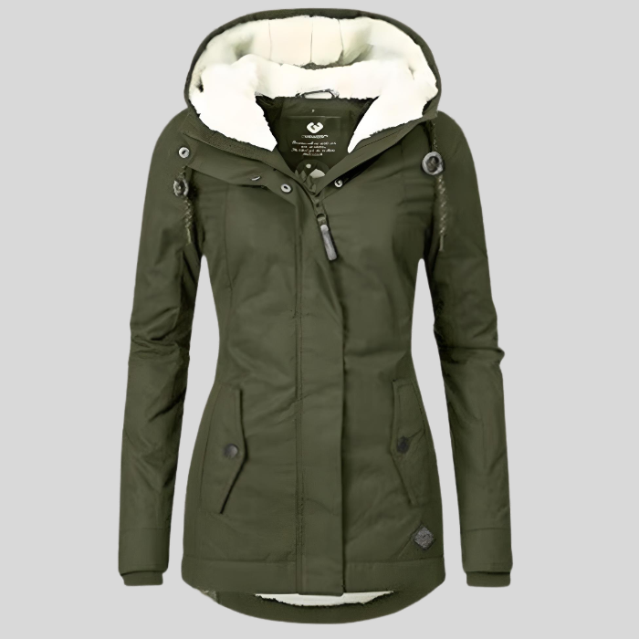 Adelina Waterproof Hooded Rain Jacket