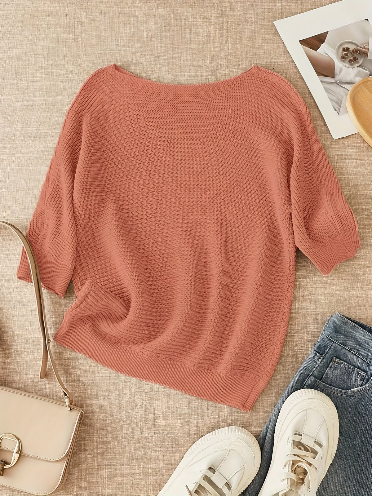 Oriane Open-Knit Sweater