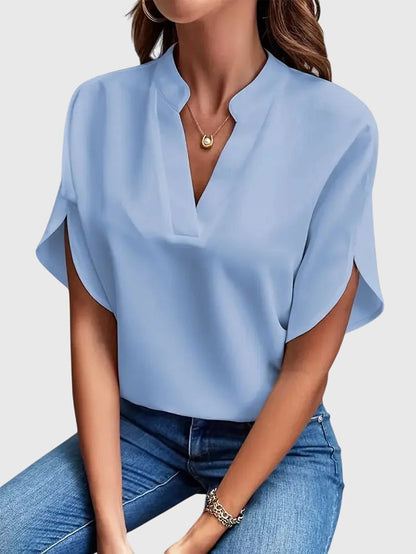Amara Soft V-Neck Blouse