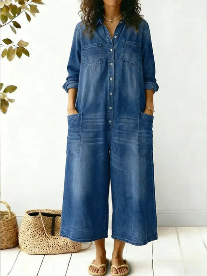 Valencia Casual Cotton Jumpsuit