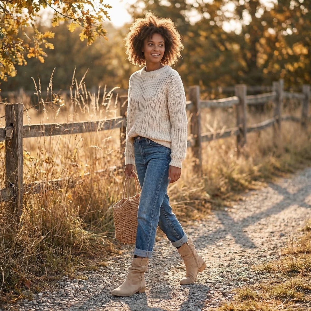 Petra Suede Western Ankle Boots