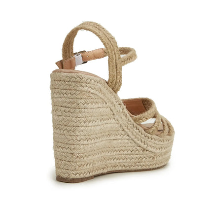 Elena Espadrille Platform Wedge Sandals
