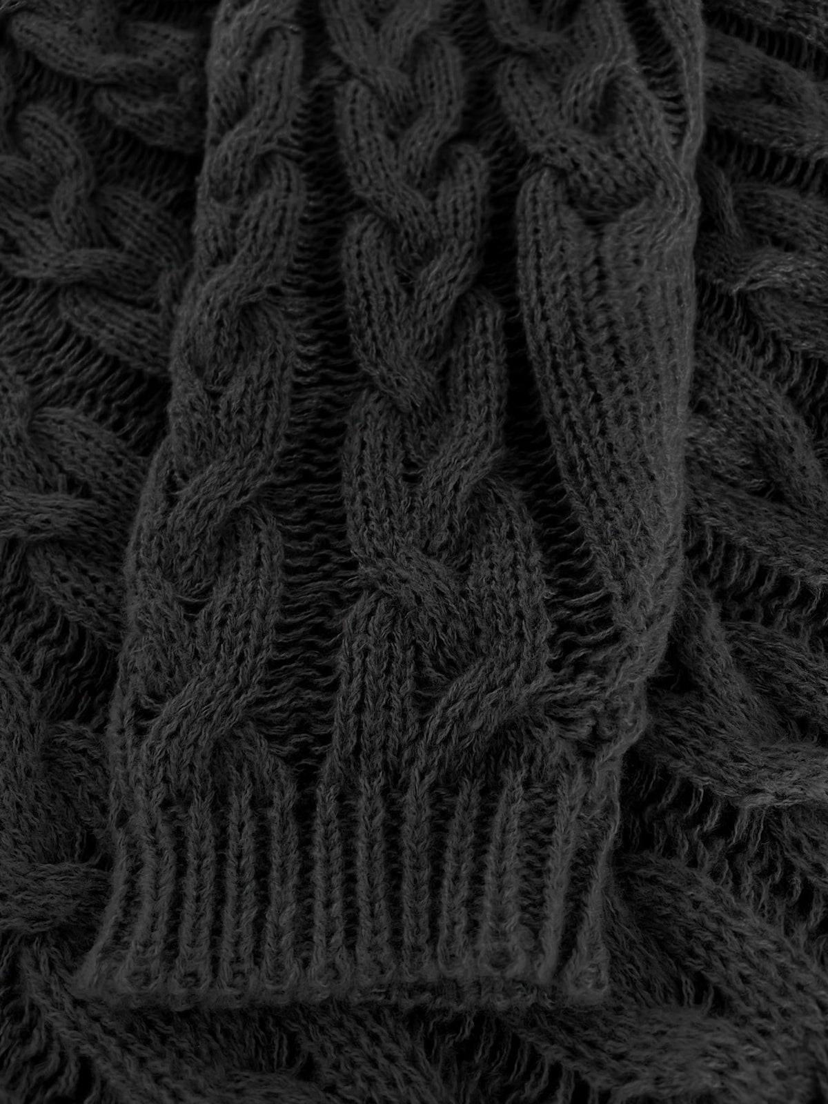 Adriana Relaxed Cable-Knit Sweater