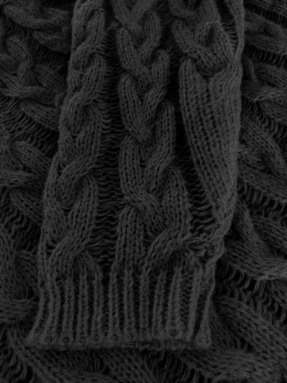 Adriana Relaxed Cable-Knit Sweater