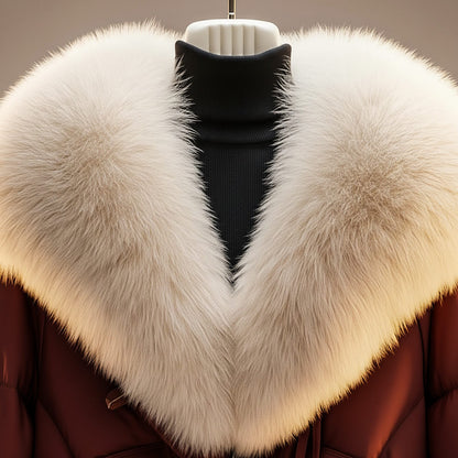 Juliana Faux Fur Collar Puffer Jacket