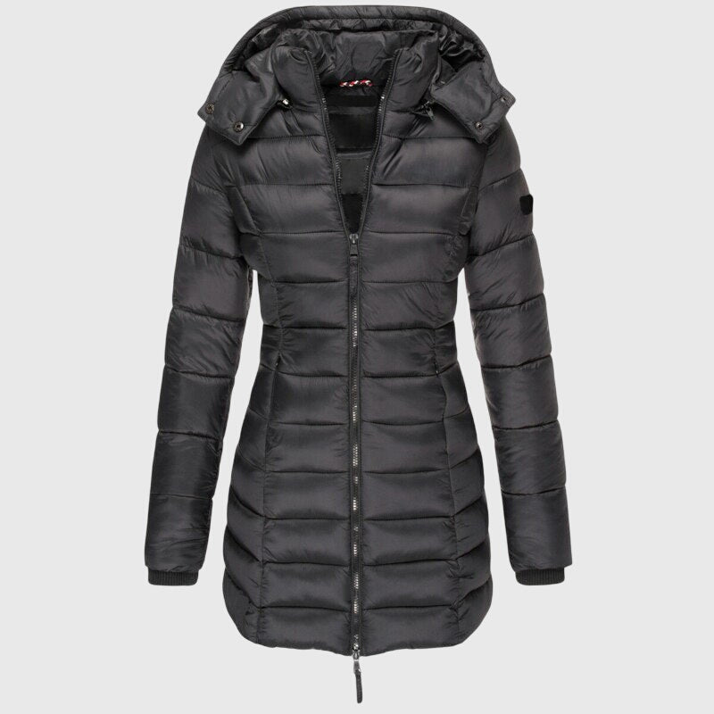Rosamund Long Hooded Down Jacket