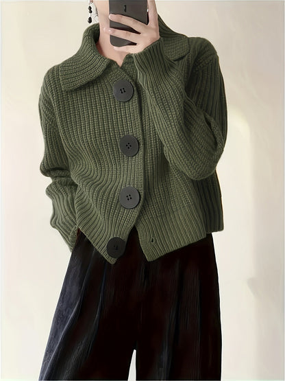 Aveline Ribbed Knit Sweater