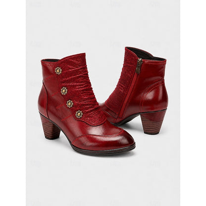 Leora Heeled Ankle Boots