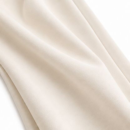 Alessa Stretch High-Waist Pleated Wide-Leg Pants