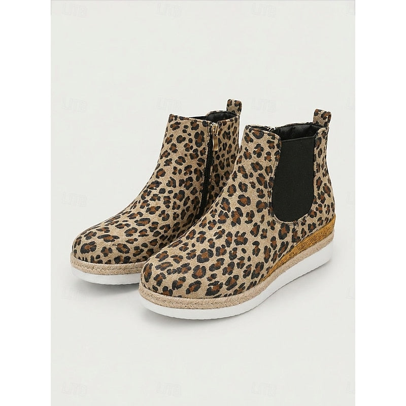 Paloma Wedge Ankle Boots