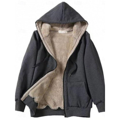 Elowyn Hooded Zip-Up Jacket