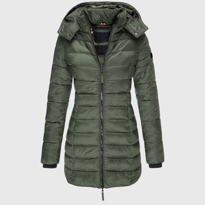 Rosamund Long Hooded Down Jacket