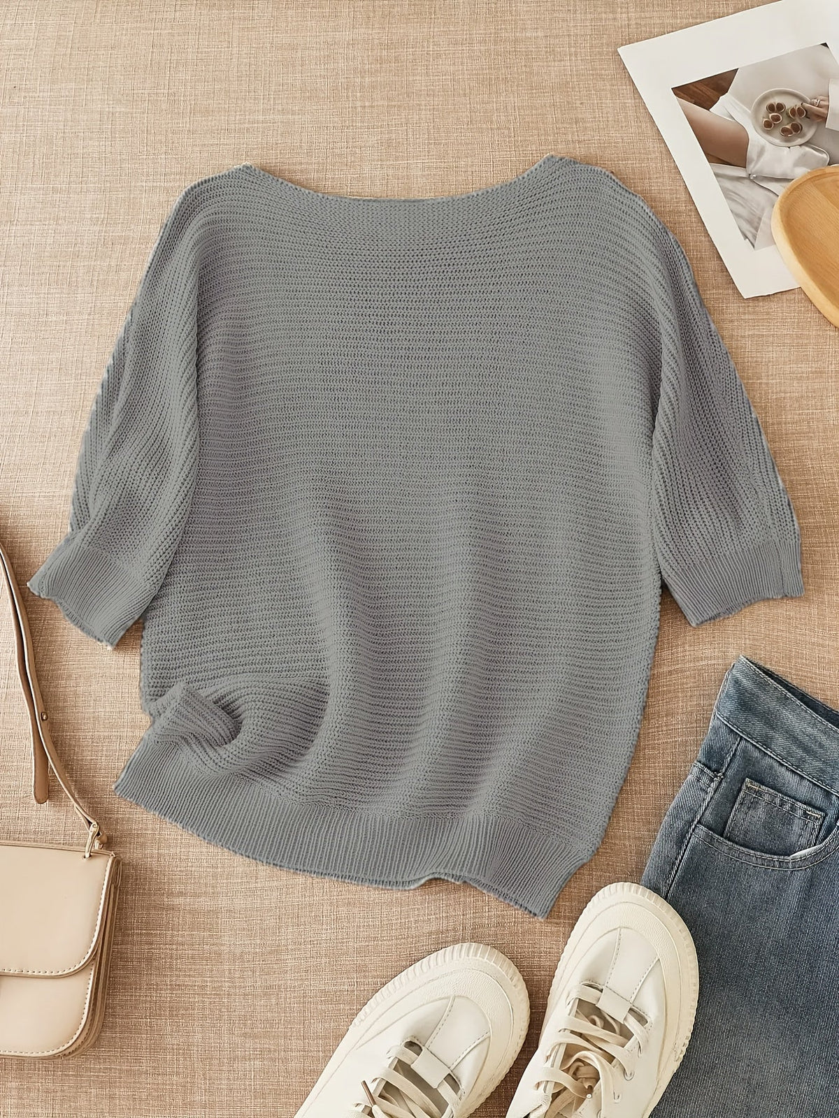 Oriane Open-Knit Sweater