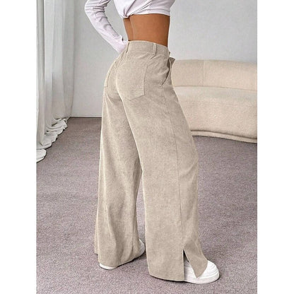 Petra Comfortable High-Waist Wide-Leg Pants