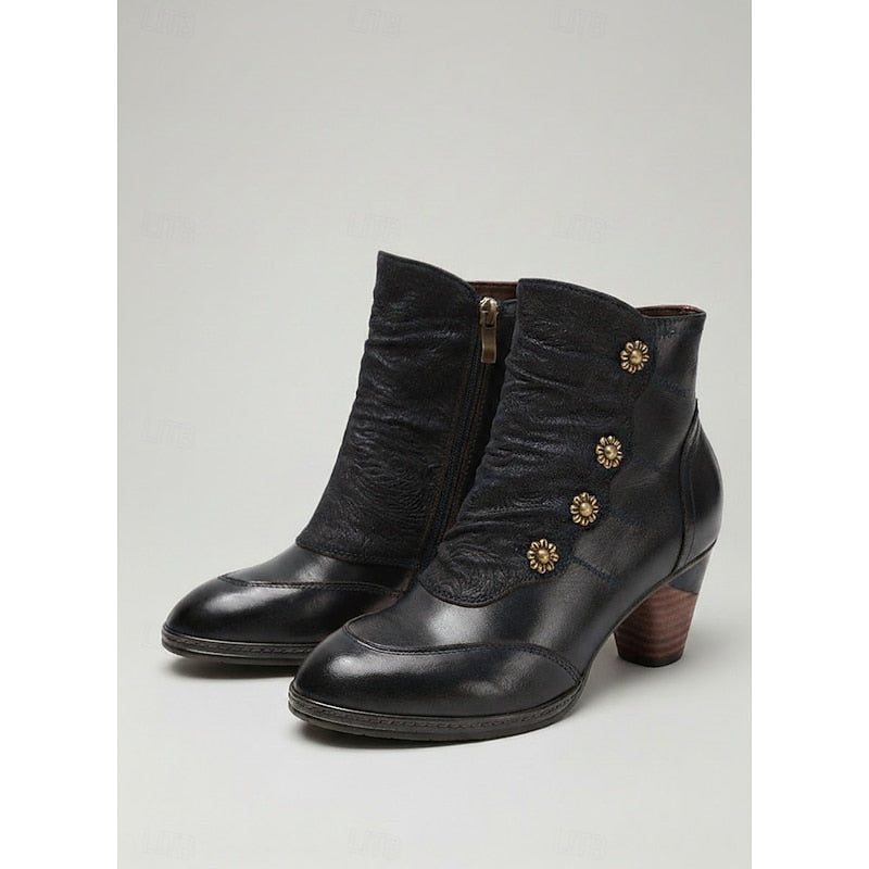 Leora Heeled Ankle Boots
