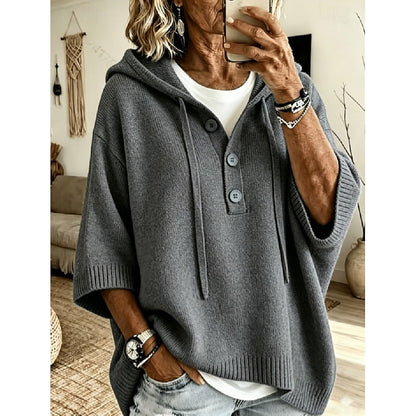 Fiora Hooded Knit Sweater