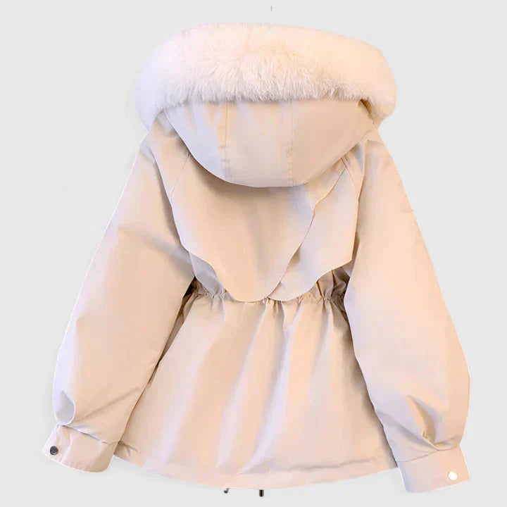 Evelina Faux Fur Hooded Parka Coat