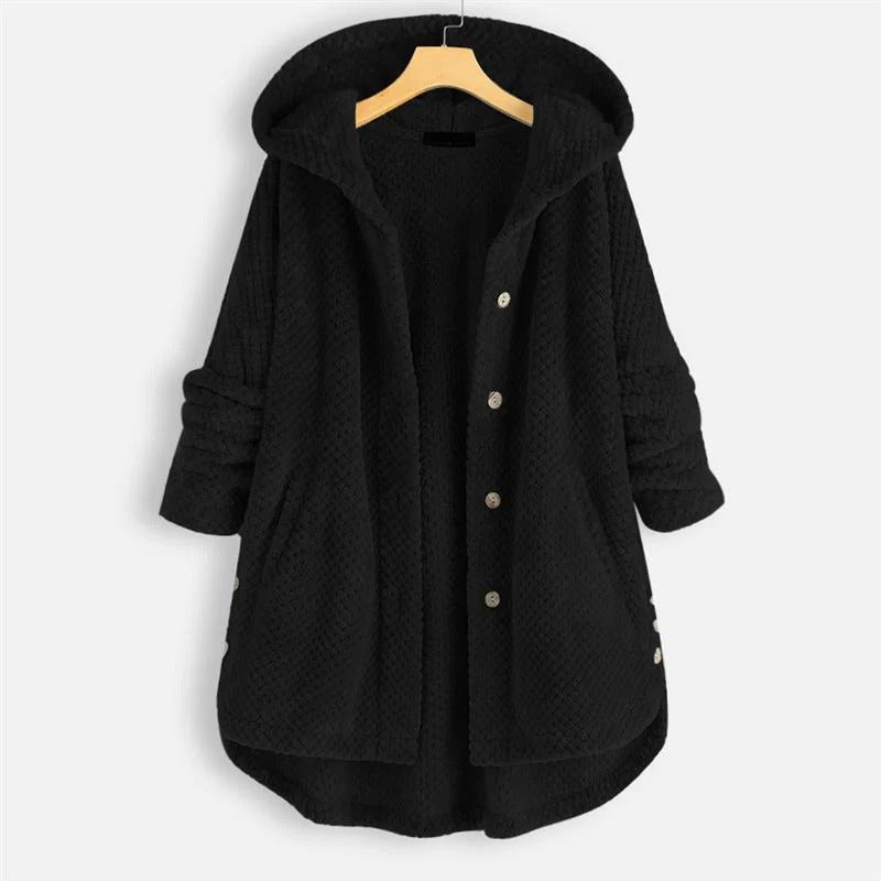 Briar Oversized Hooded Fleece Cardigan