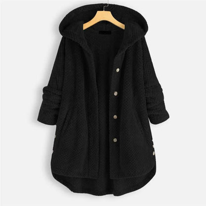 Briar Oversized Hooded Fleece Cardigan