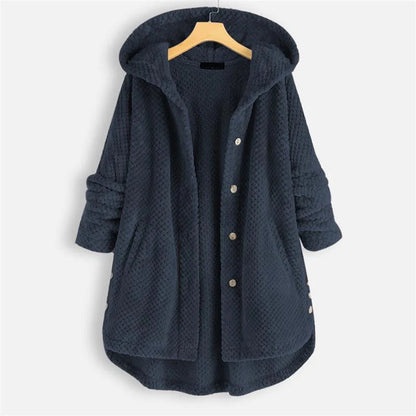 Briar Oversized Hooded Fleece Cardigan