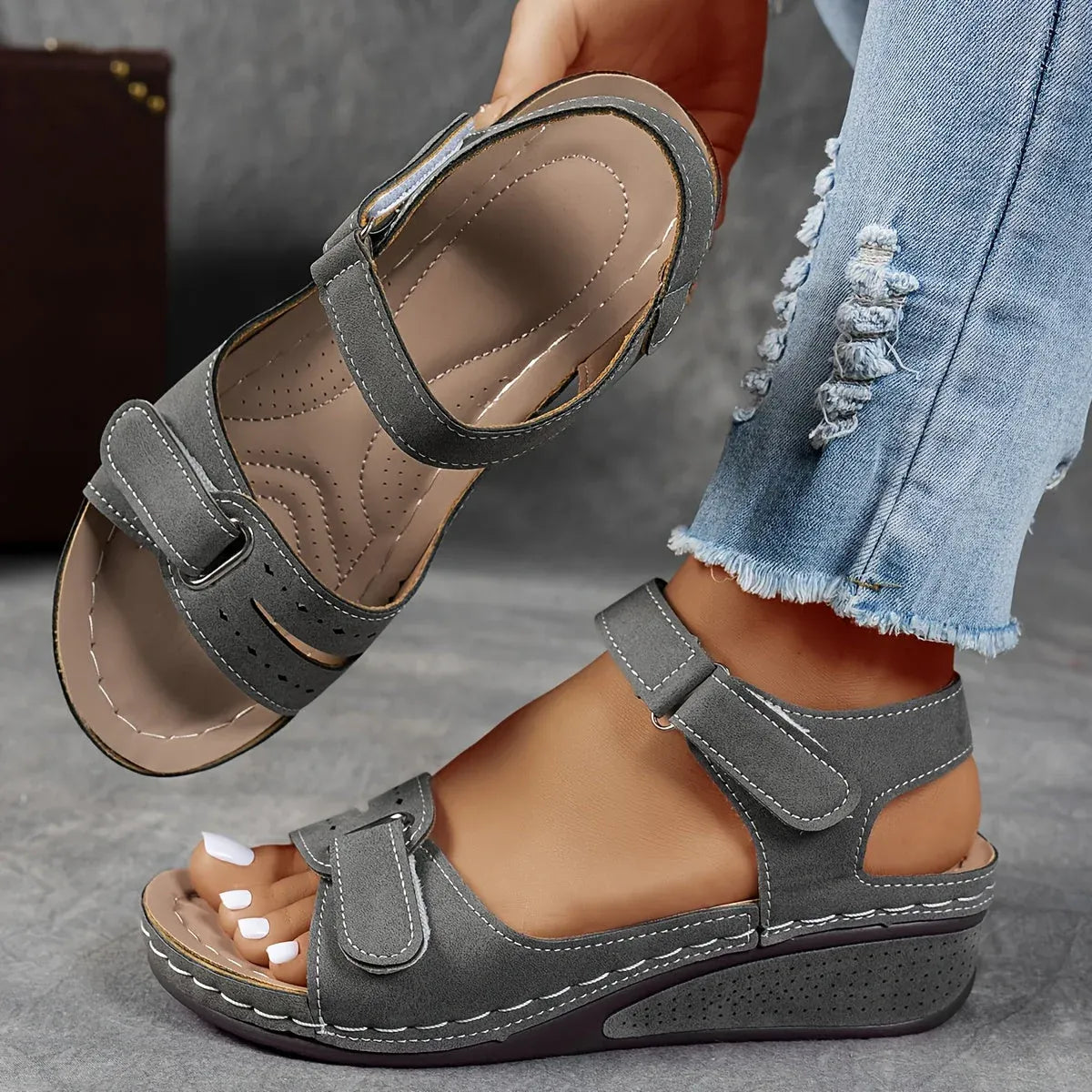 Elowen Orthopedic Strap Sandals