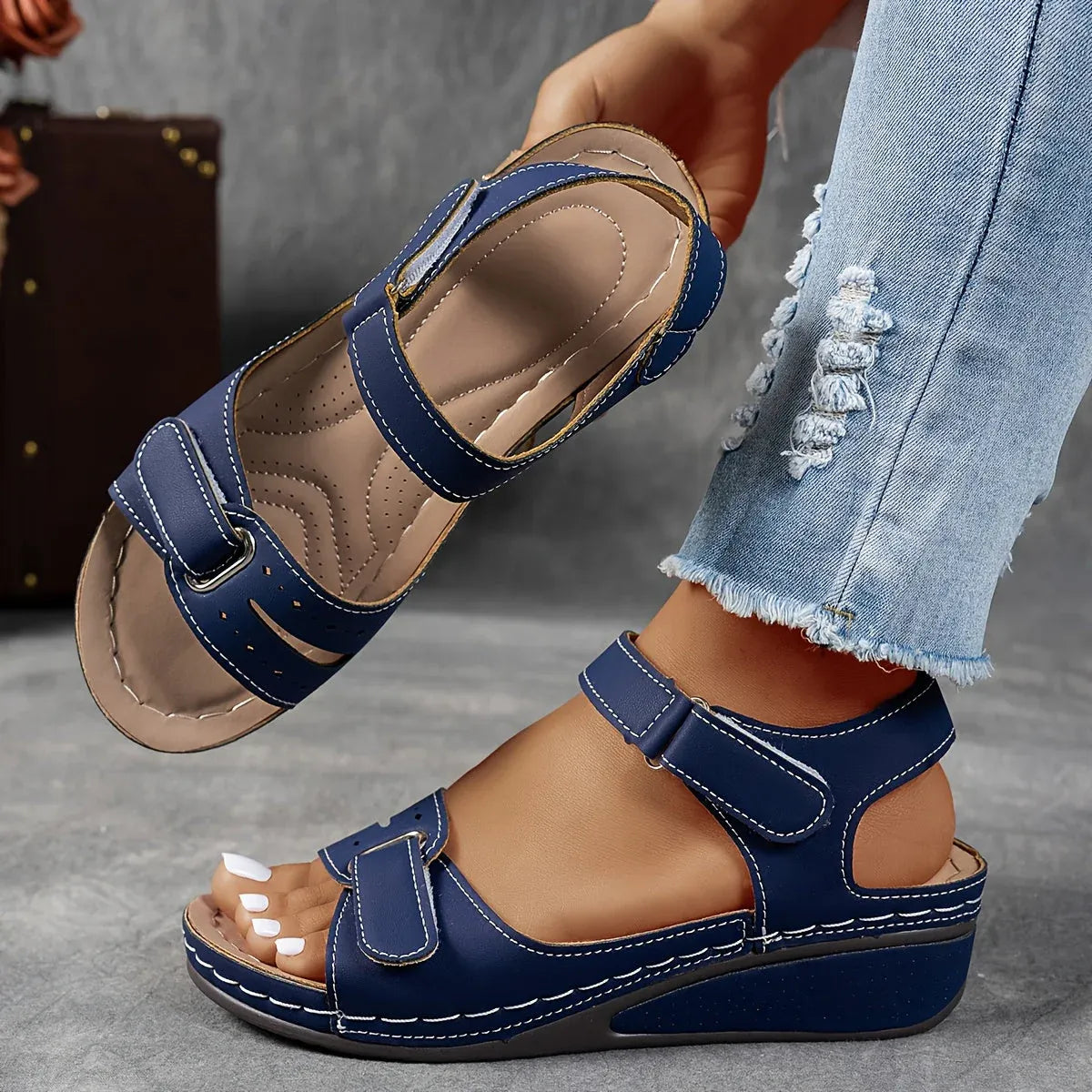 Elowen Orthopedic Strap Sandals