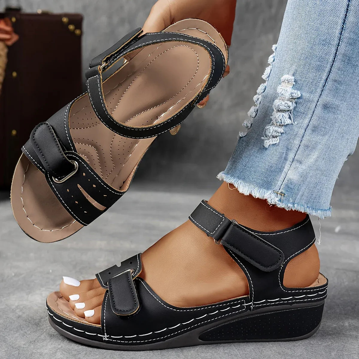 Elowen Orthopedic Strap Sandals
