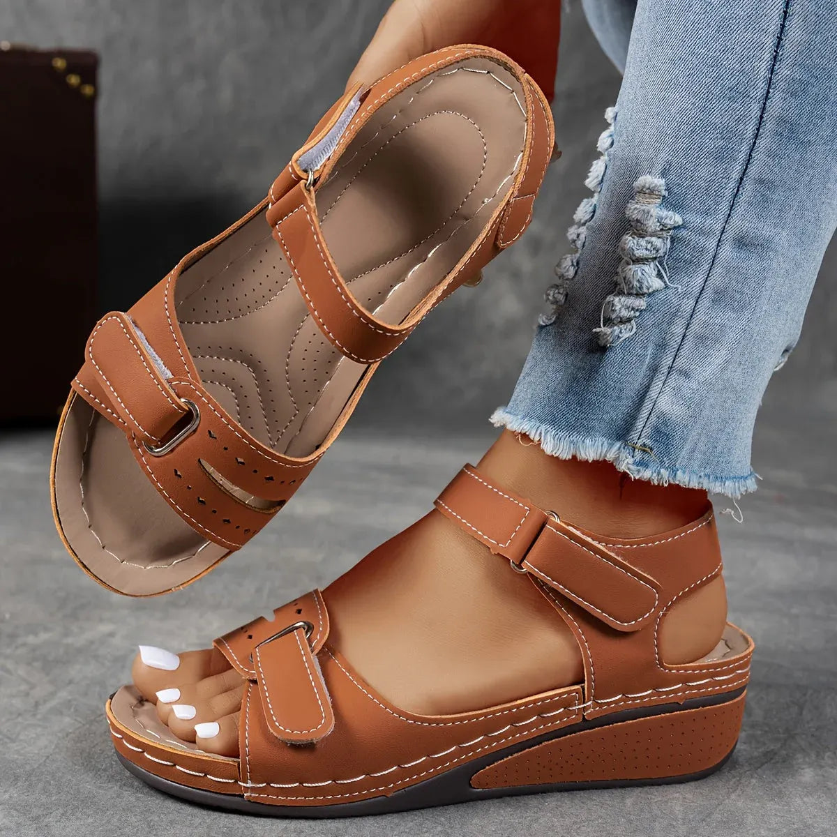 Elowen Orthopedic Strap Sandals