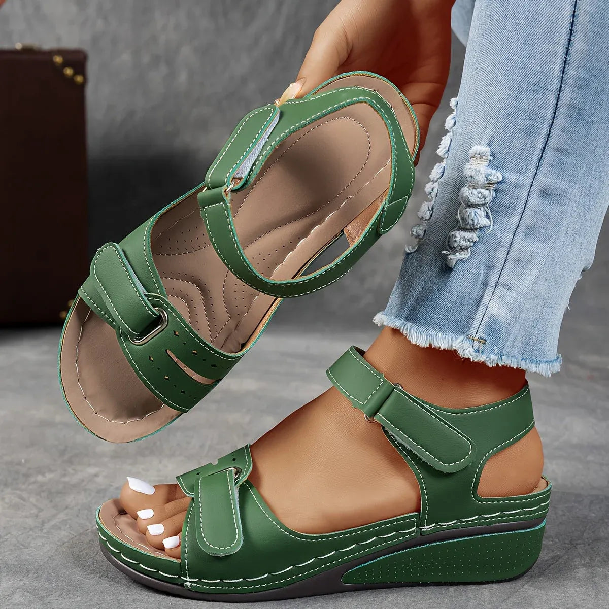 Elowen Orthopedic Strap Sandals